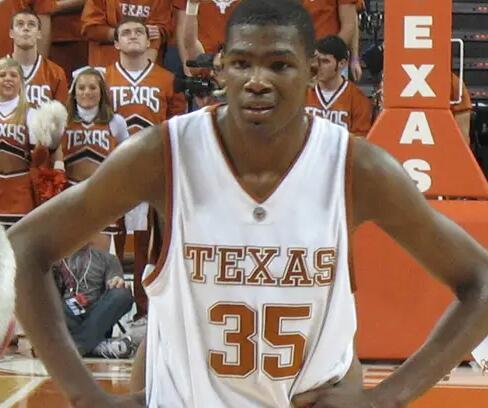 Kevin Durant #35 Texas University Basketball Jersey College