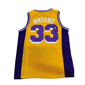 Lower Merion High School Bryant 33  Jersey Basketball Jersey Yellow