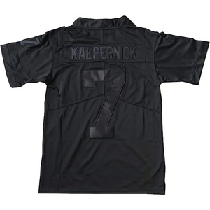 #7 Colin Kaepernick Retro Football Jersey Black S-XXXL