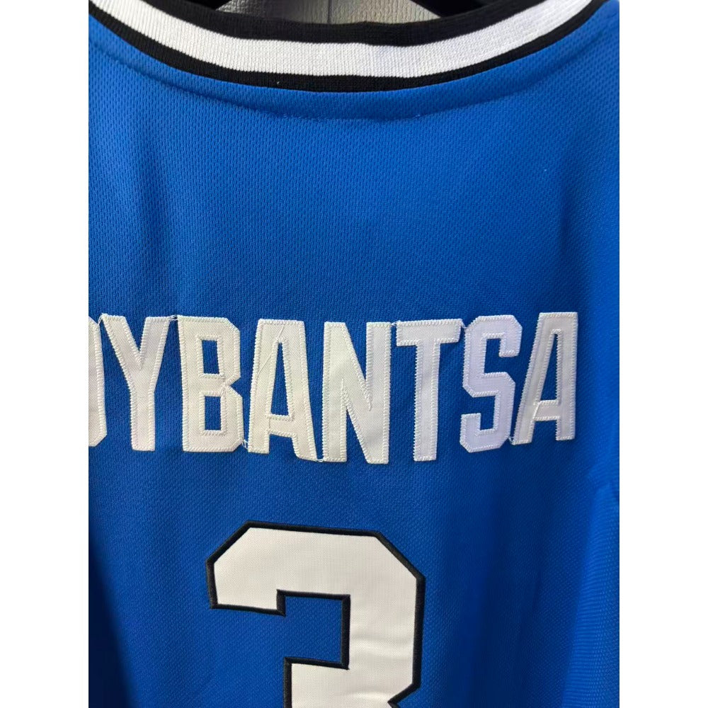 Custom BYU AJ Dybantsa  #3 Brigham Young University College Basketball Jersey
