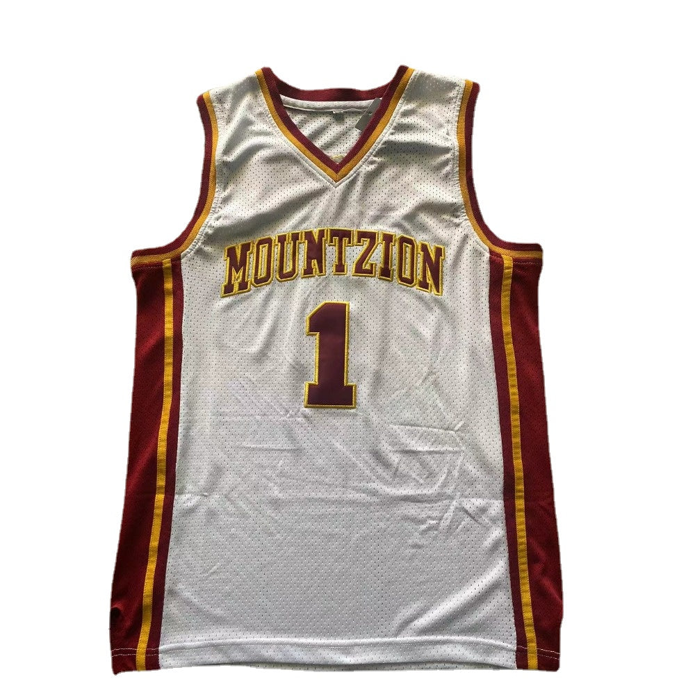 Tracy McGrady #1 Mount Zion High School Basketball Jersey White