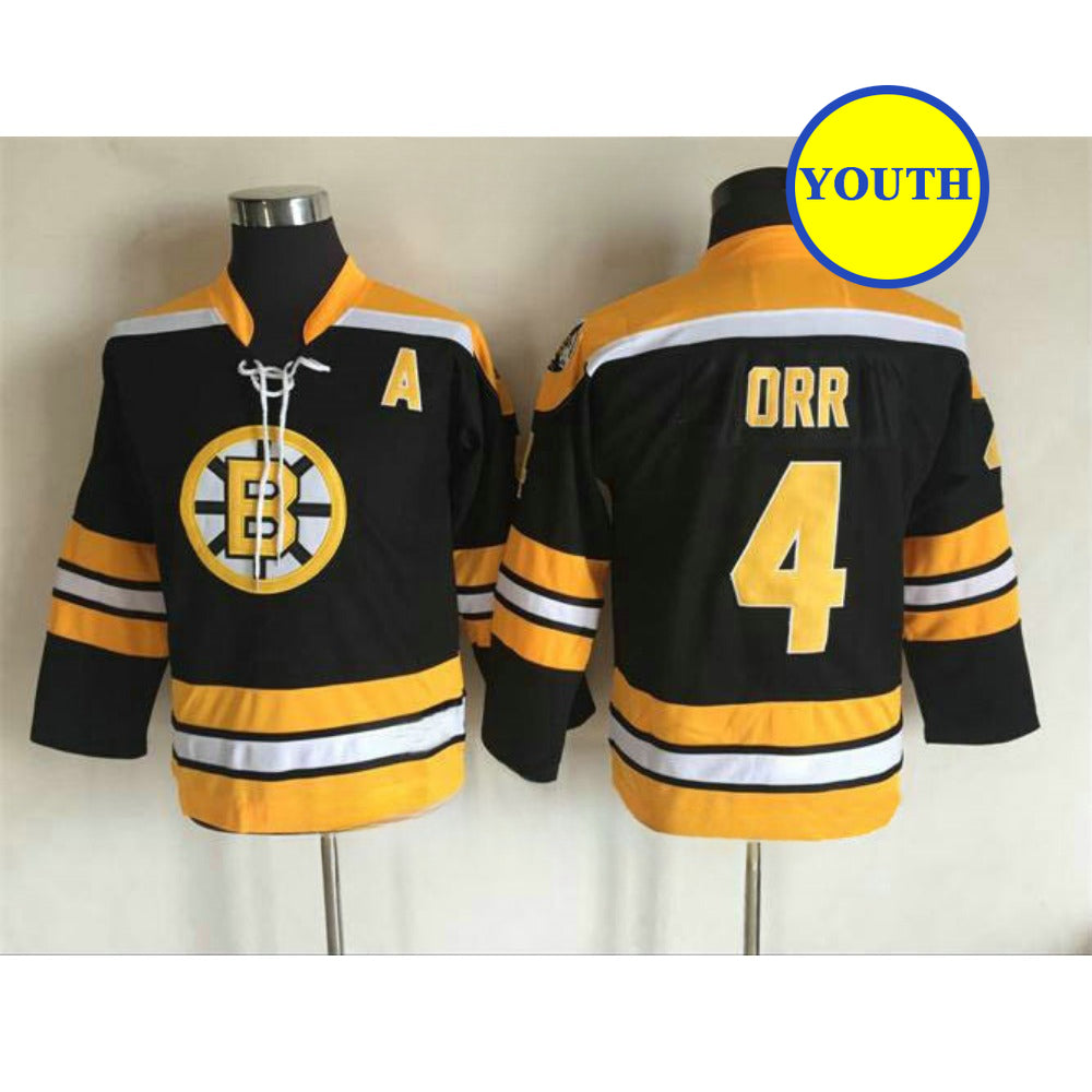 Custom Children Size Ice Hockey Jersey Boston Colorado Capital Penguin Duck for Youth