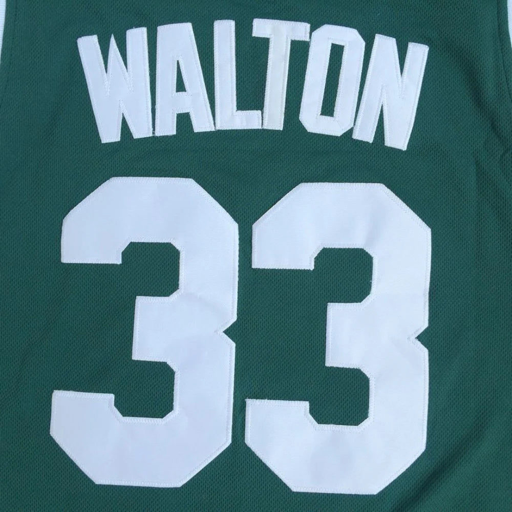 Bill Walton #33 Helix High School Green Embroidered Basketball Jersey