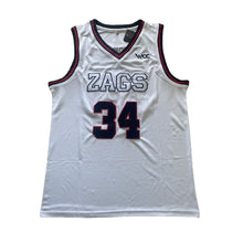 Load image into Gallery viewer, Gonzaga University #34 Chet Holmgren White College Basketball Jersey - Bulldogs