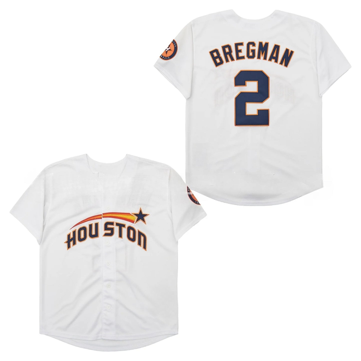 Men's Houston Alex Bregman #2 Baseball Jersey