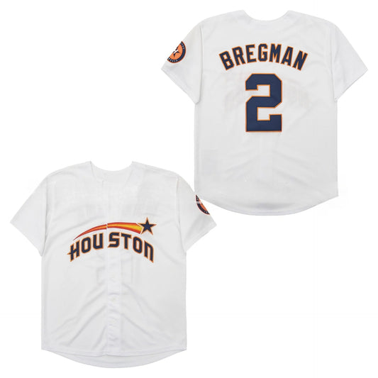 Men's Houston Alex Bregman #2 Baseball Jersey