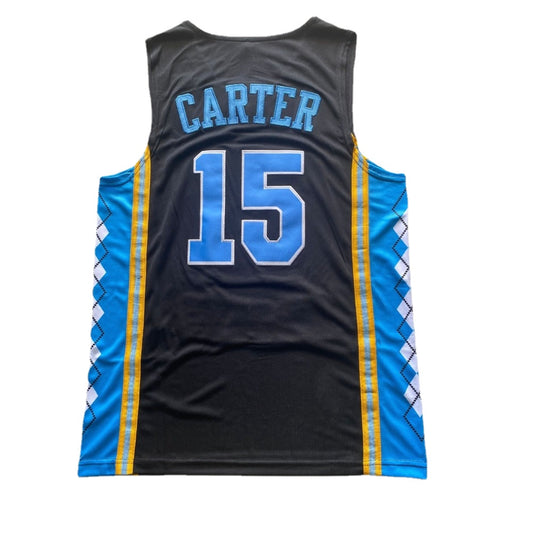 Retro Vince Carter #15 North Carolina Basketball Jersey College Black