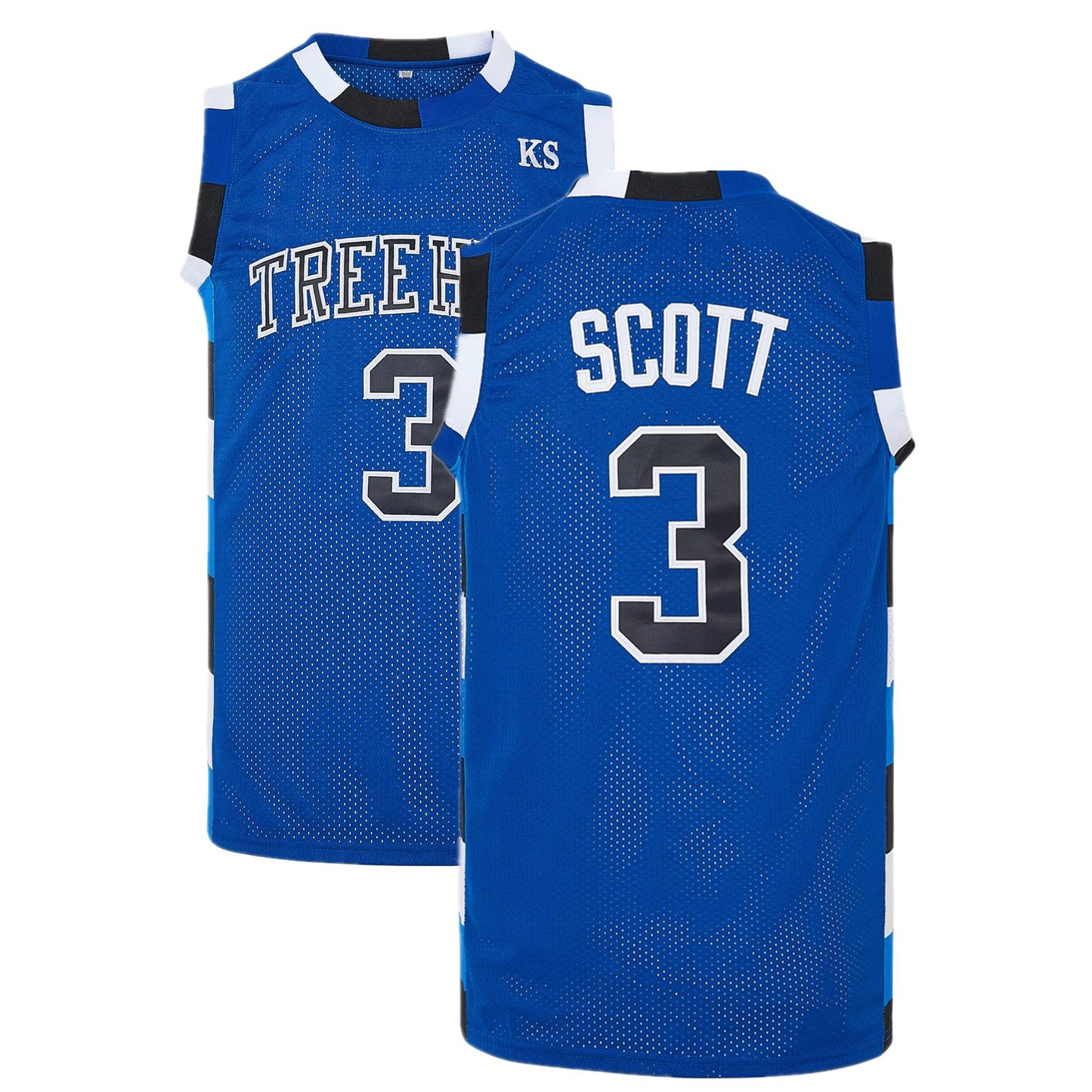 Lucas Scott #3 One Tree Hill Ravens Throwback Basketball Movie Jersey