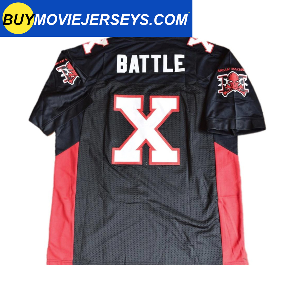 Mean Machine Longest Yard Jersey - Paul Crewe #18 Battle Football Jersey