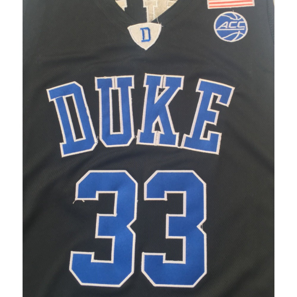 Grant Hill #33 Duke Blue Devils College Throwback Basketball Jersey Black