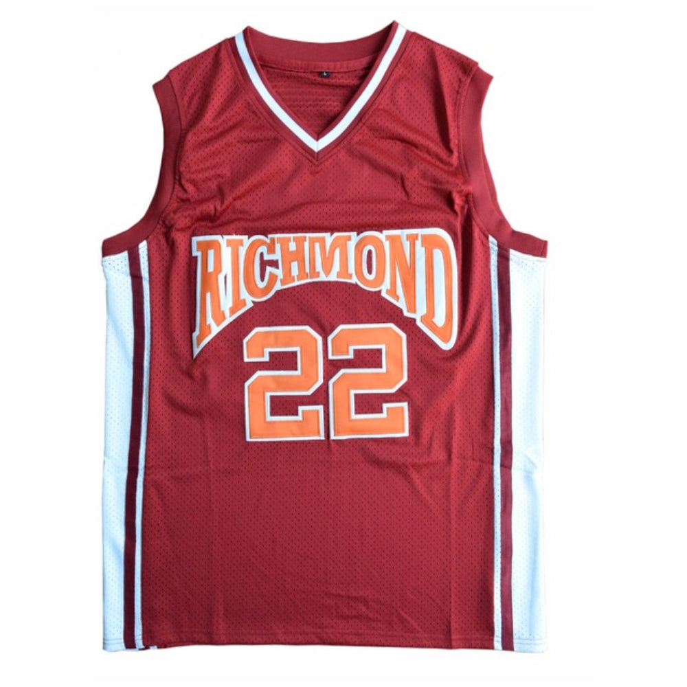 Classic Vintage Throwback Timo Cruz 22 Richmond Oilers Away Movie COACH CARTER Basketball Jersey