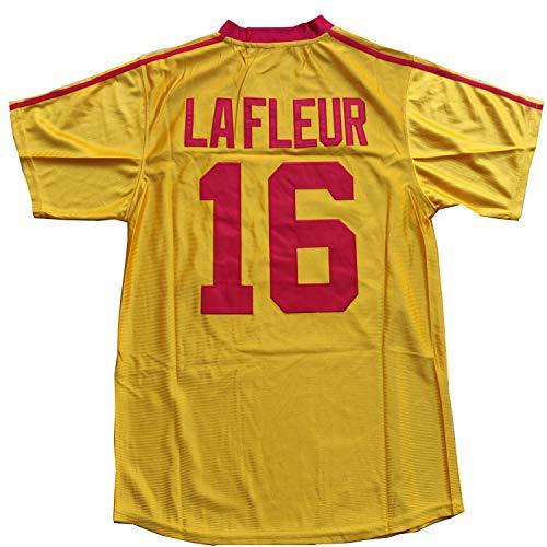 Average Joe's #16 Lafleur Stitched Movie Retro Baseball Jersey Yellow