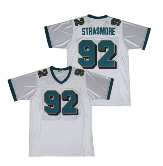 Spencer Strasmore #92 Ballers Football Jersey- Mesh Embroidered T shirt