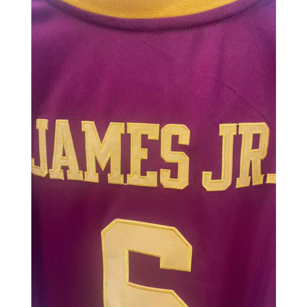 Bronny James JR.  6 USC College Basketball Jersey Embroidery