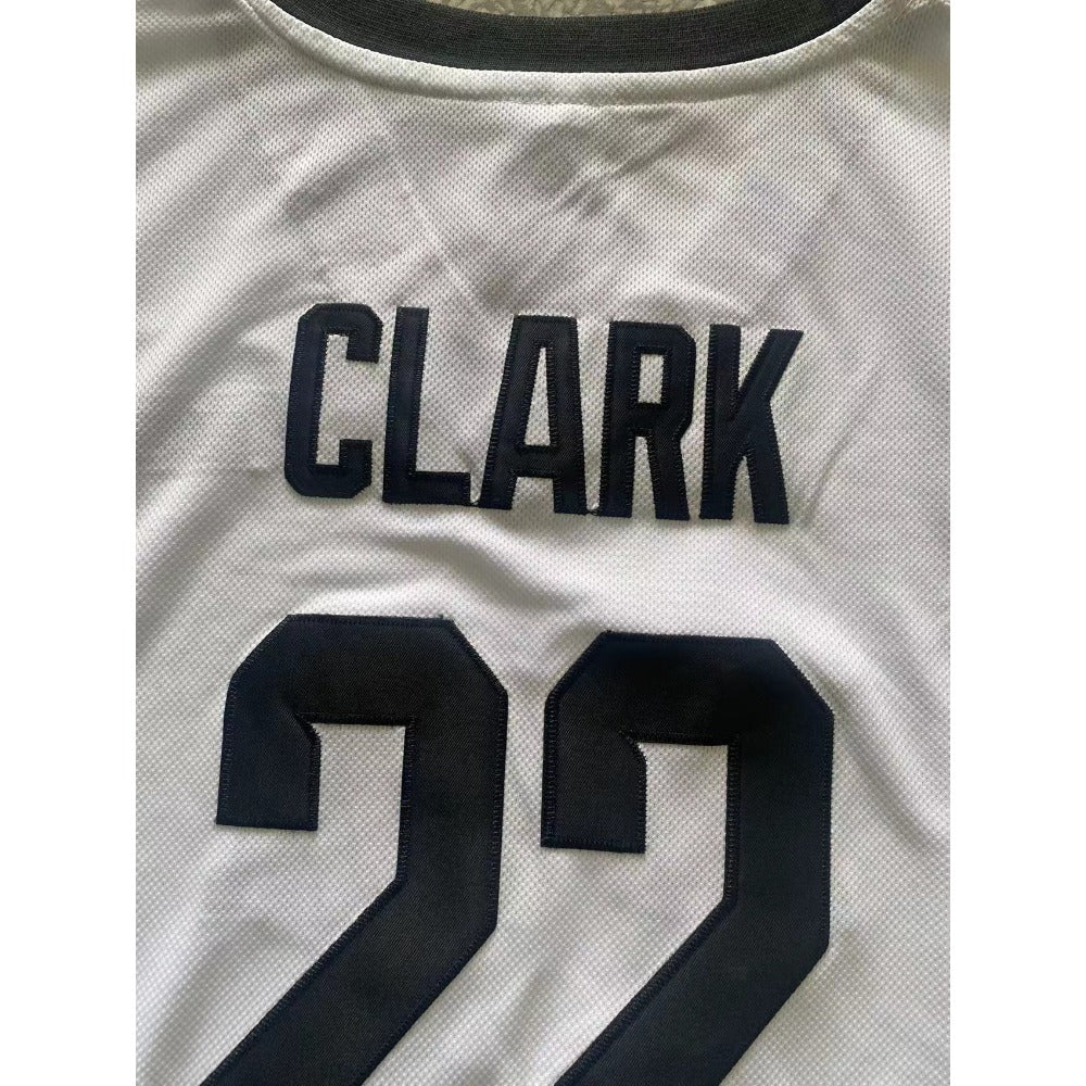 #22 Caitlin Clark Iowa Basketball Jersey Embroidery