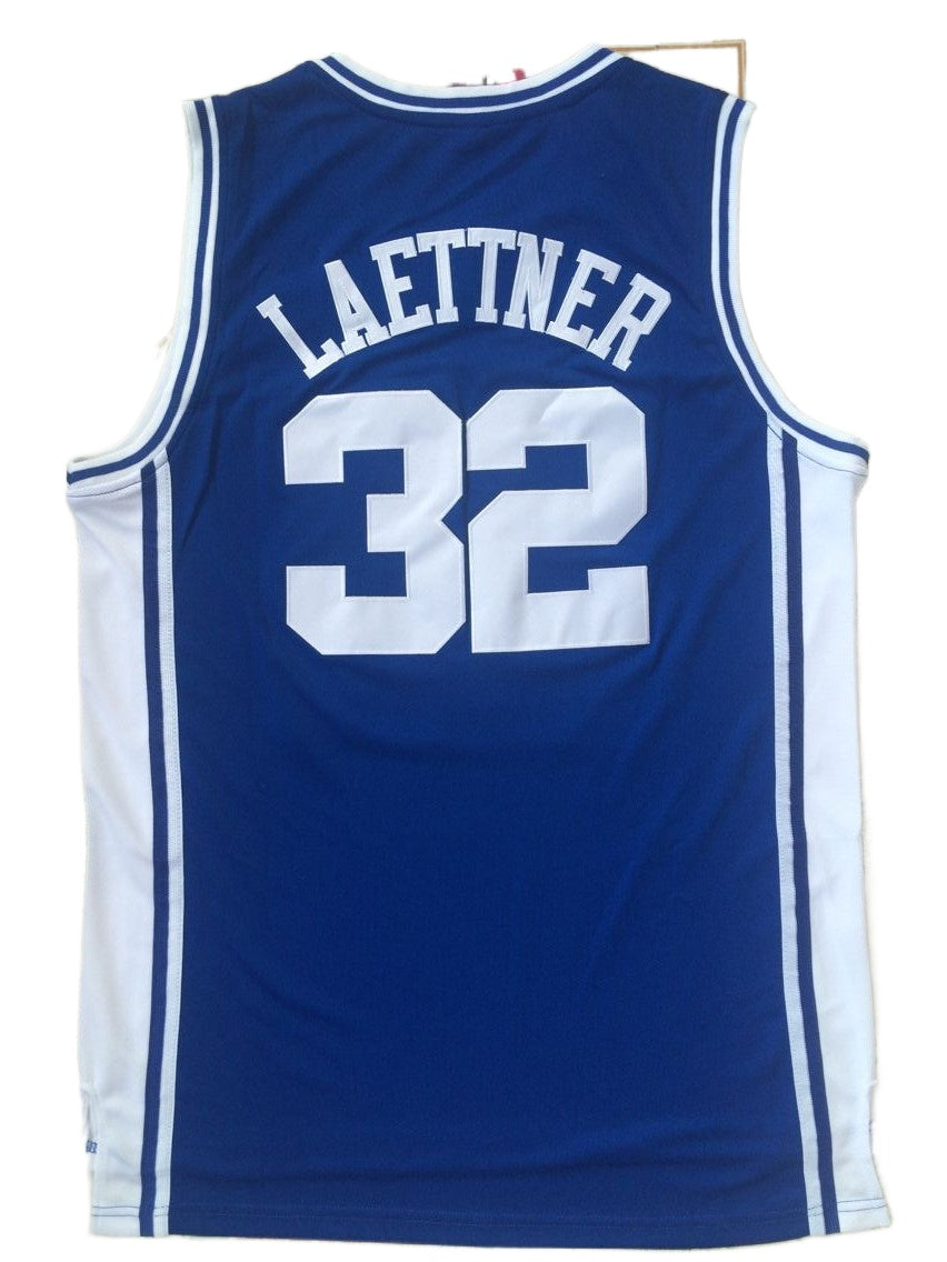 Christian Laettner #32 Duke Blue Devils College Throwback Basketball Jersey