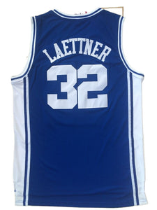 Christian Laettner #32 Duke Blue Devils College Throwback Basketball Jersey