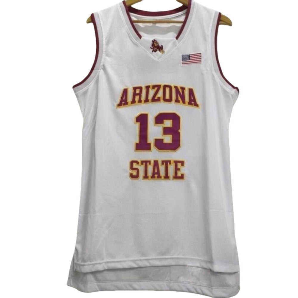 James Harden #13 Arizona State College Basketball Jersey White