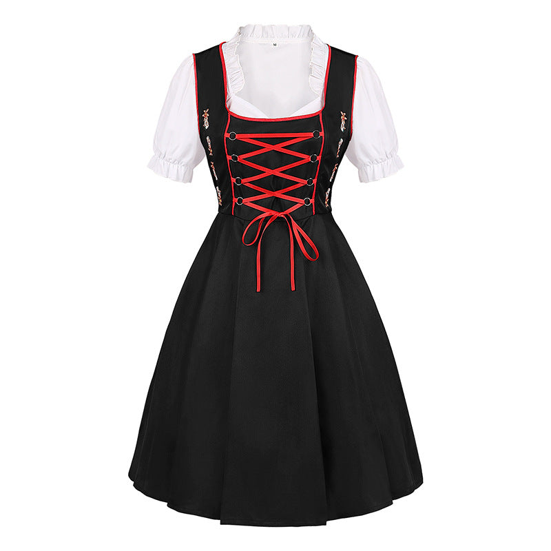 Dirndl Dress Bavarian German Traditional Oktoberfest Clothing for Women and Men