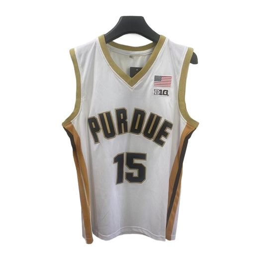 Zach Edey #15 Purdue Custom Retro Men Basketball Jersey Stitched