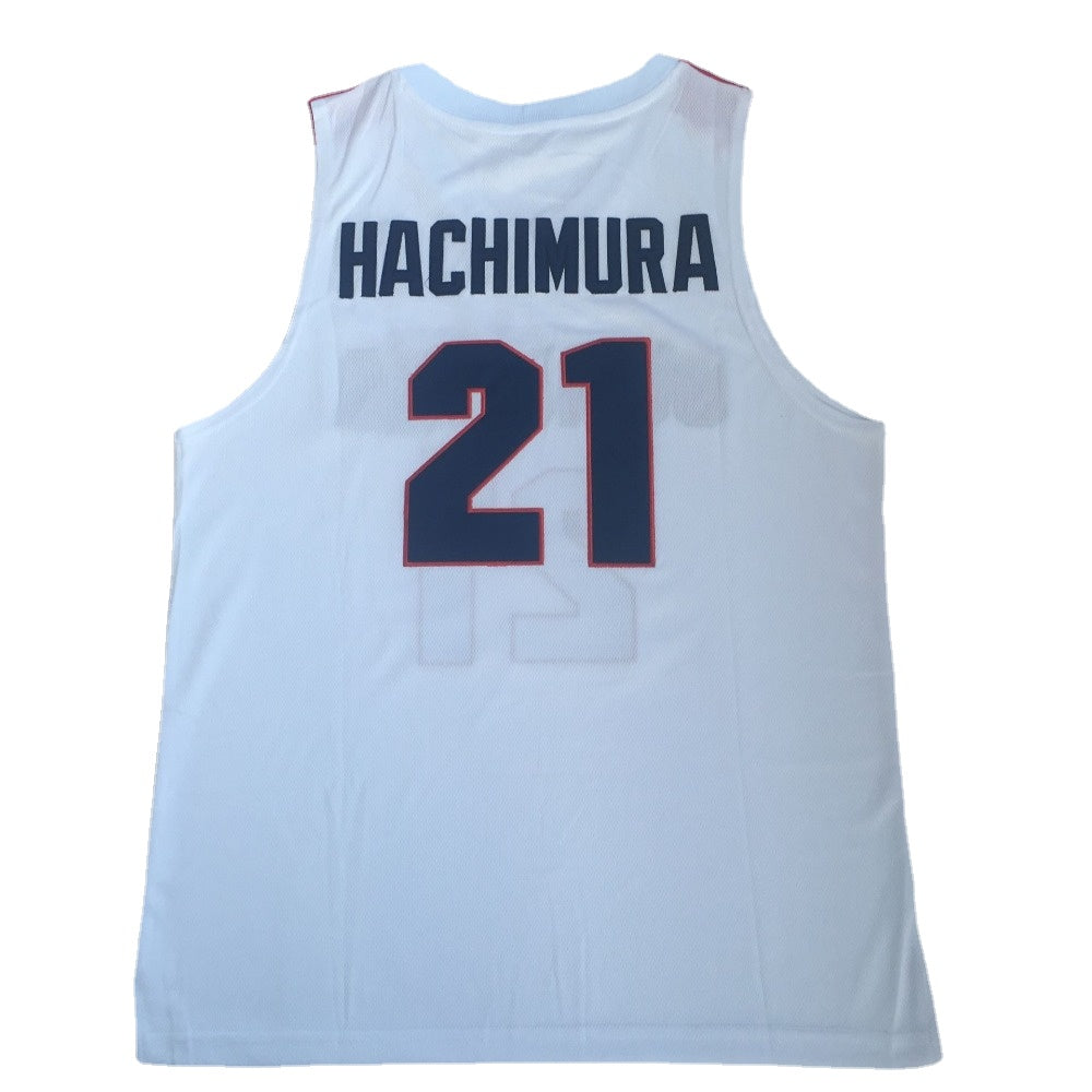 Retro Rui Hachimura #21 Gonzaga Bulldogs Throwback Basketball Jersey