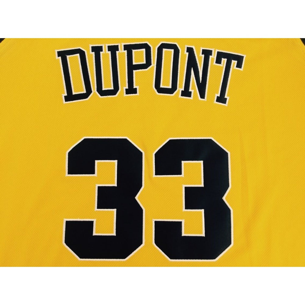 Jason Williams #33 Depont High School Throwback Jersey Yellow