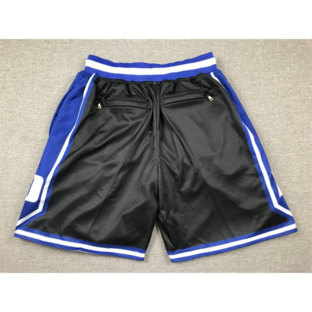 Classic Duke Shorts Sports Pants with Zip Pockets Black Color