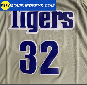 Memphis Tigers #32 James Wiseman Men's Basketball Gray Jersey