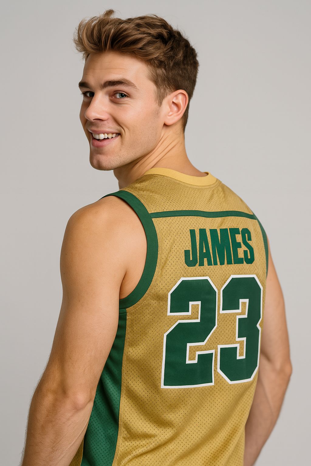 Lebron James #23 High School Jersey - Irish Basketball Jersey
