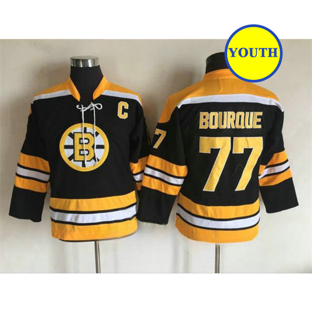 Custom Children Size Ice Hockey Jersey Boston Colorado Capital Penguin Duck for Youth