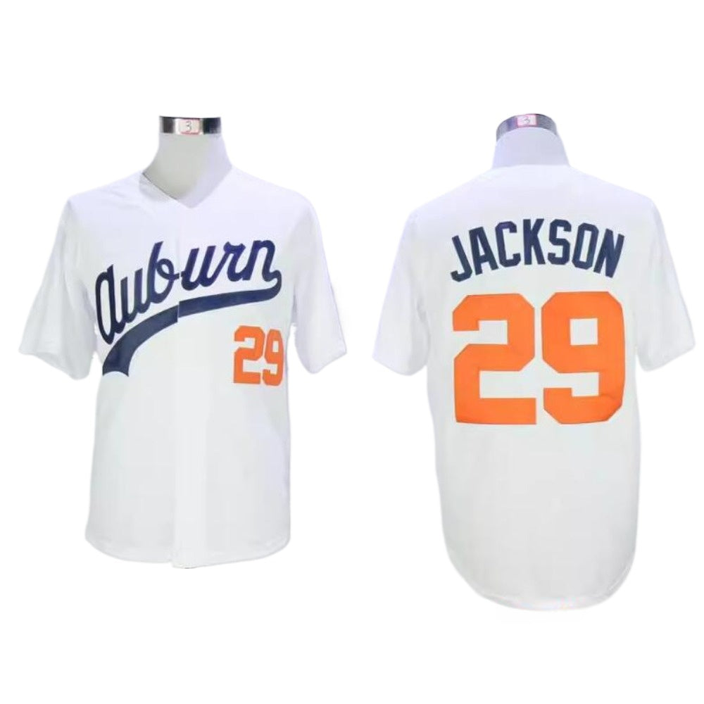 Auburn Tigers Bo Jackson #29 College Baseball Jersey White