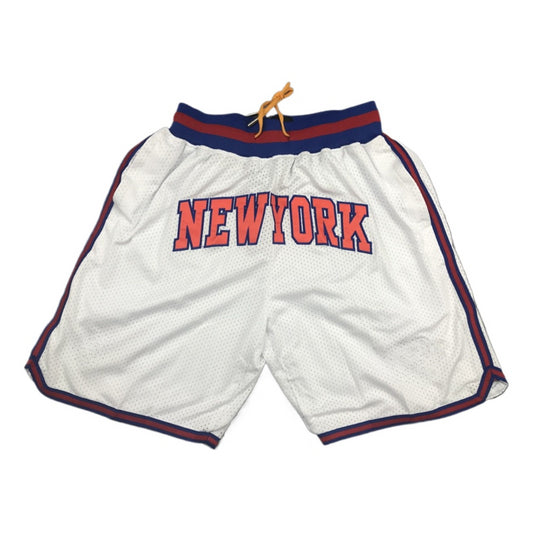 Classic New York Shorts Sports Pants with Zip Pockets