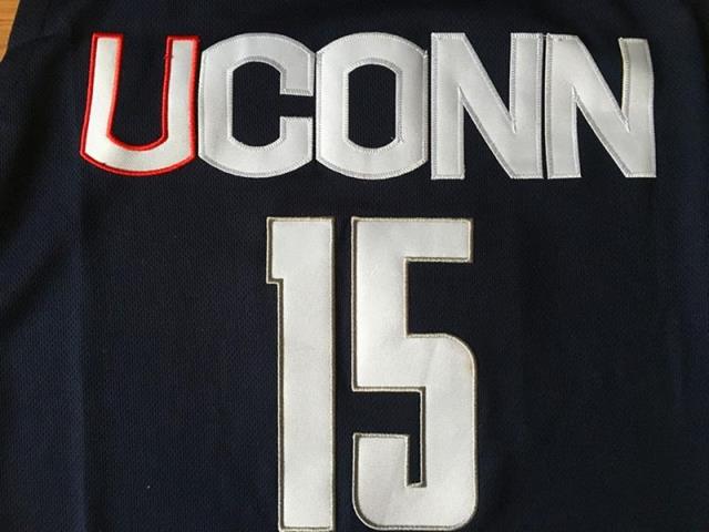 Retro Kemba Walker #15 UConn  Basketball Jersey