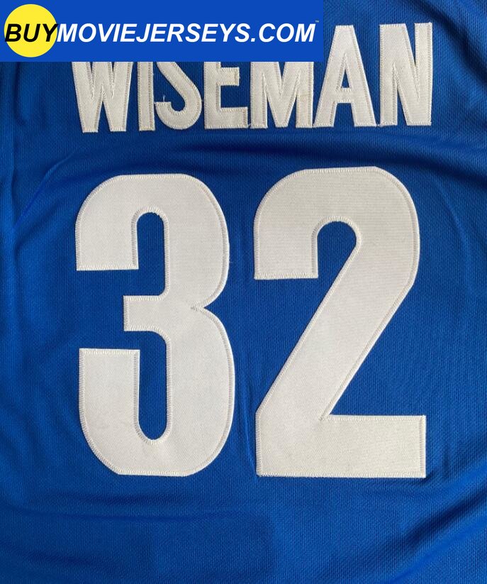 Memphis Tigers #32 James Wiseman Men's Basketball Blue Jersey