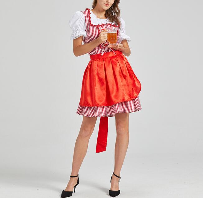 Dirndl Dress Bavarian German Traditional Oktoberfest Clothing for Women and Men