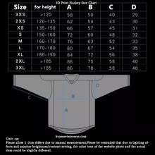 Load image into Gallery viewer, Premium Personalized Custom Ice Hockey Jersey - High-Definition, Non-Fading, Sublimation Printing Your Number Your Name