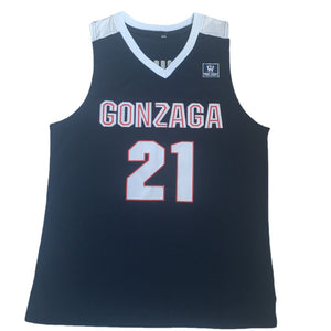 Retro Rui Hachimura #21 Gonzaga Bulldogs Throwback Basketball Jersey
