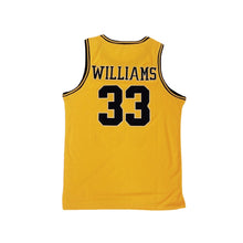Load image into Gallery viewer, Jason Williams #33 Depont High School Throwback Jersey Yellow