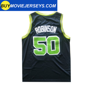 David Robinson #50 Navy Basketball Retro Jersey | Classic Throwback Design