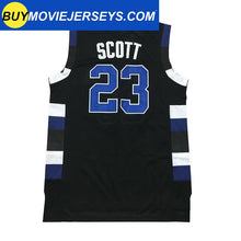 Load image into Gallery viewer, Nathan Scott #23 One Tree Hill Ravens Throwback Basketball Movie Jersey