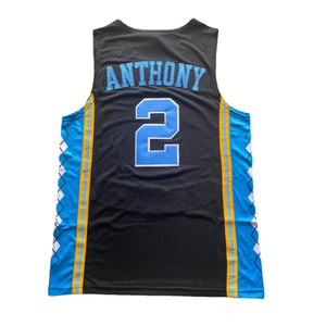 Retro Cole Anthony #2 North Carolina Basketball Jersey College Black