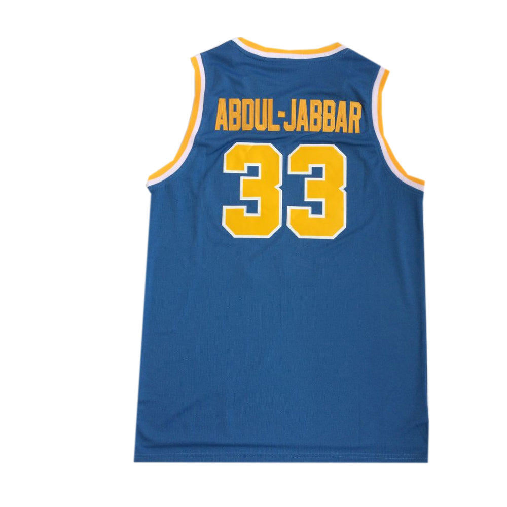 Classic Vintage Throwback 00s UCLA Kareem Abdul Jabbar #33 Basketball Jersey  - Blue – BuyMovieJerseys