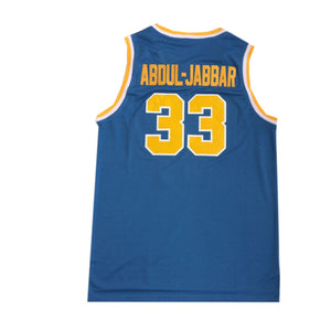 Customized UCLA Kareem Abdul Jabbar #33 Basketball Jersey - Blue