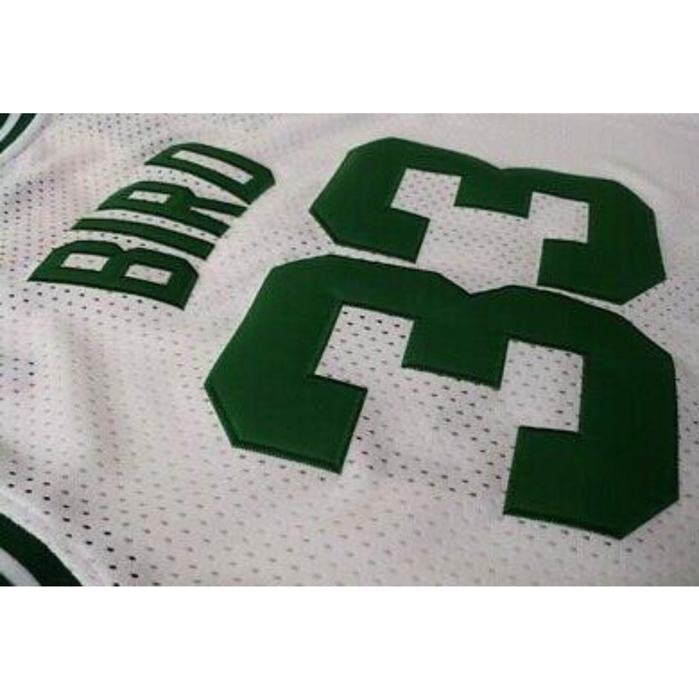 Custom Larry Bird #33 Boston Basketball Throwback Jersey