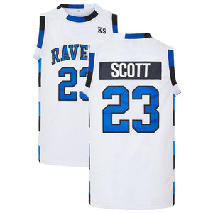 Nathan Scott #23 One Tree Hill Ravens Throwback Basketball Movie Jersey