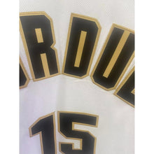 Load image into Gallery viewer, Zach Edey #15 Purdue Custom Retro Men Basketball Jersey Stitched  - White