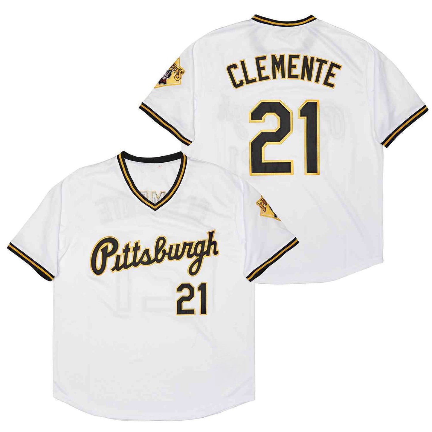 Men's Pittsburgh  #21 Baseball Jersey Mesh Shirts: Sports Match Edition