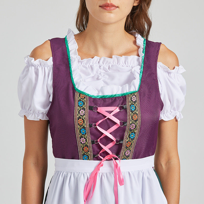 Dirndl Dress Bavarian German Traditional Oktoberfest Clothing for Women and Men