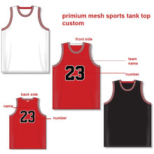Load image into Gallery viewer, Premium Custom Embroidered Retro Swim man Basketball Jersey