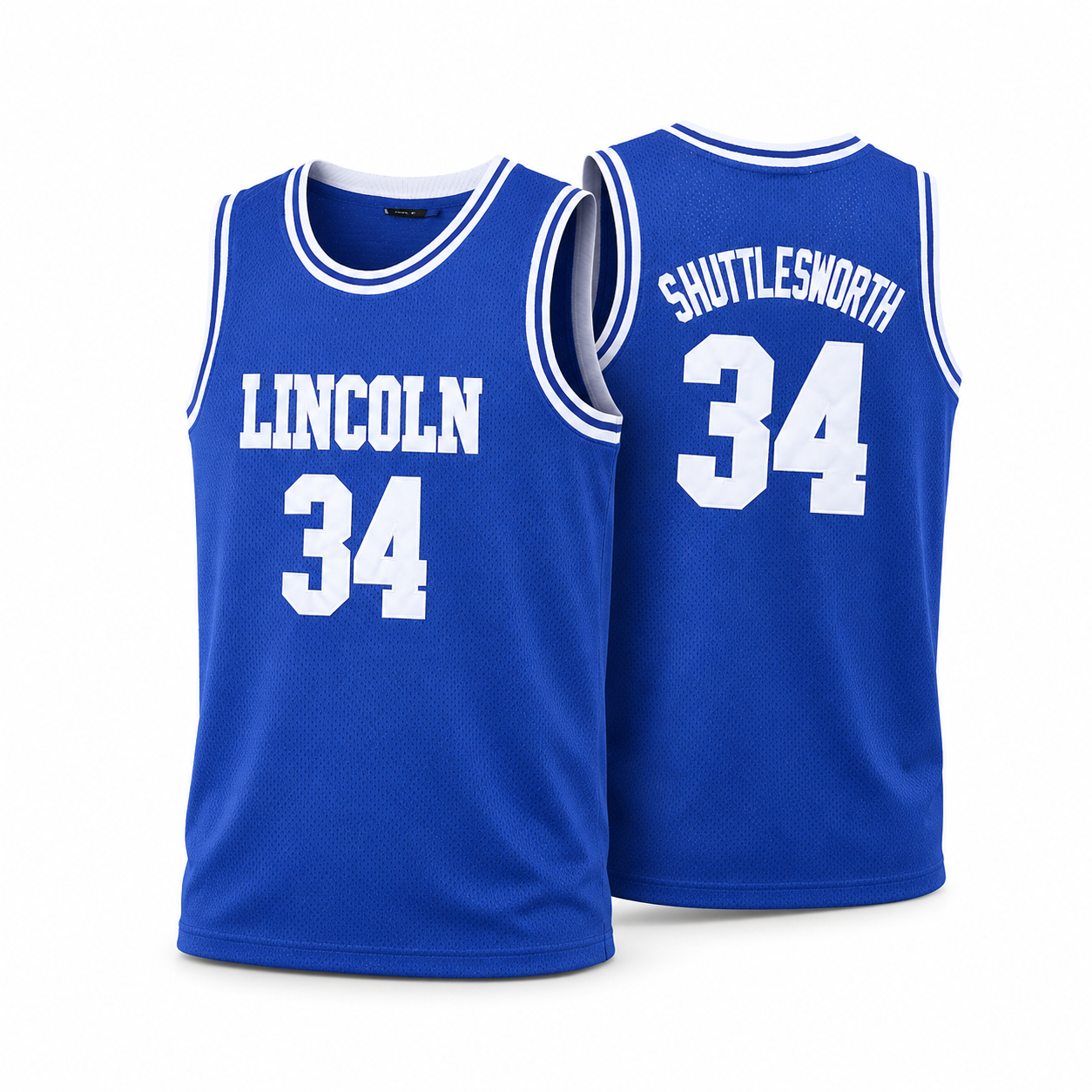 He Got Game Jesus Shuttlesworth #34 Lincoln Basketball Jersey